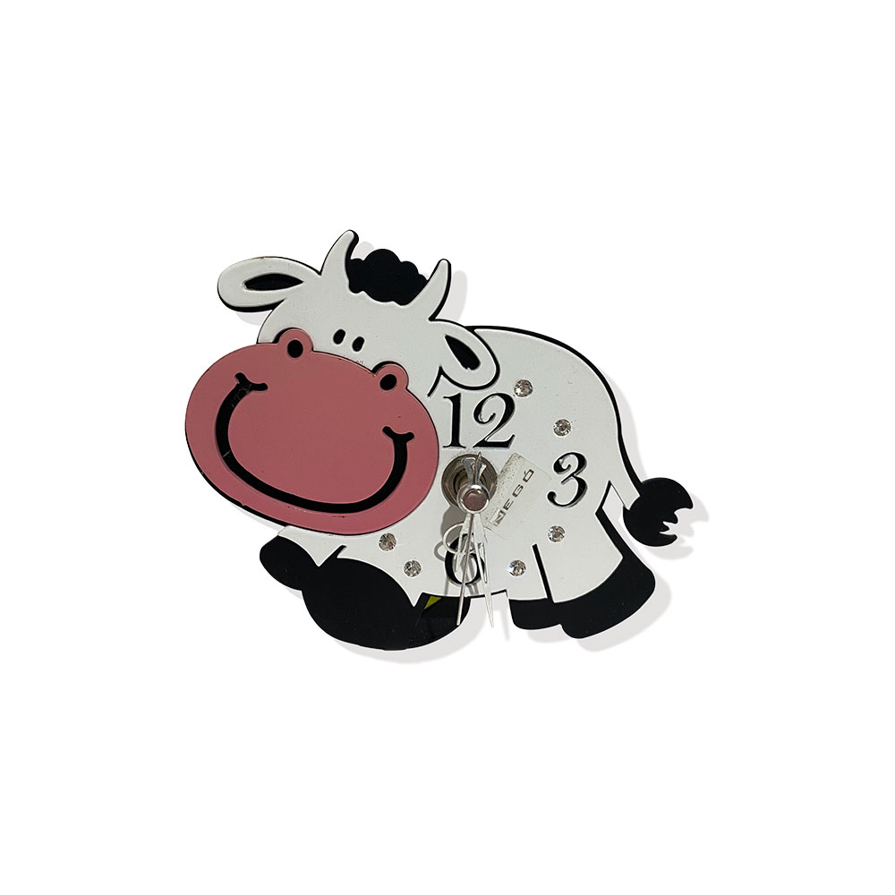 Negò Design orologio mucca in metallo
