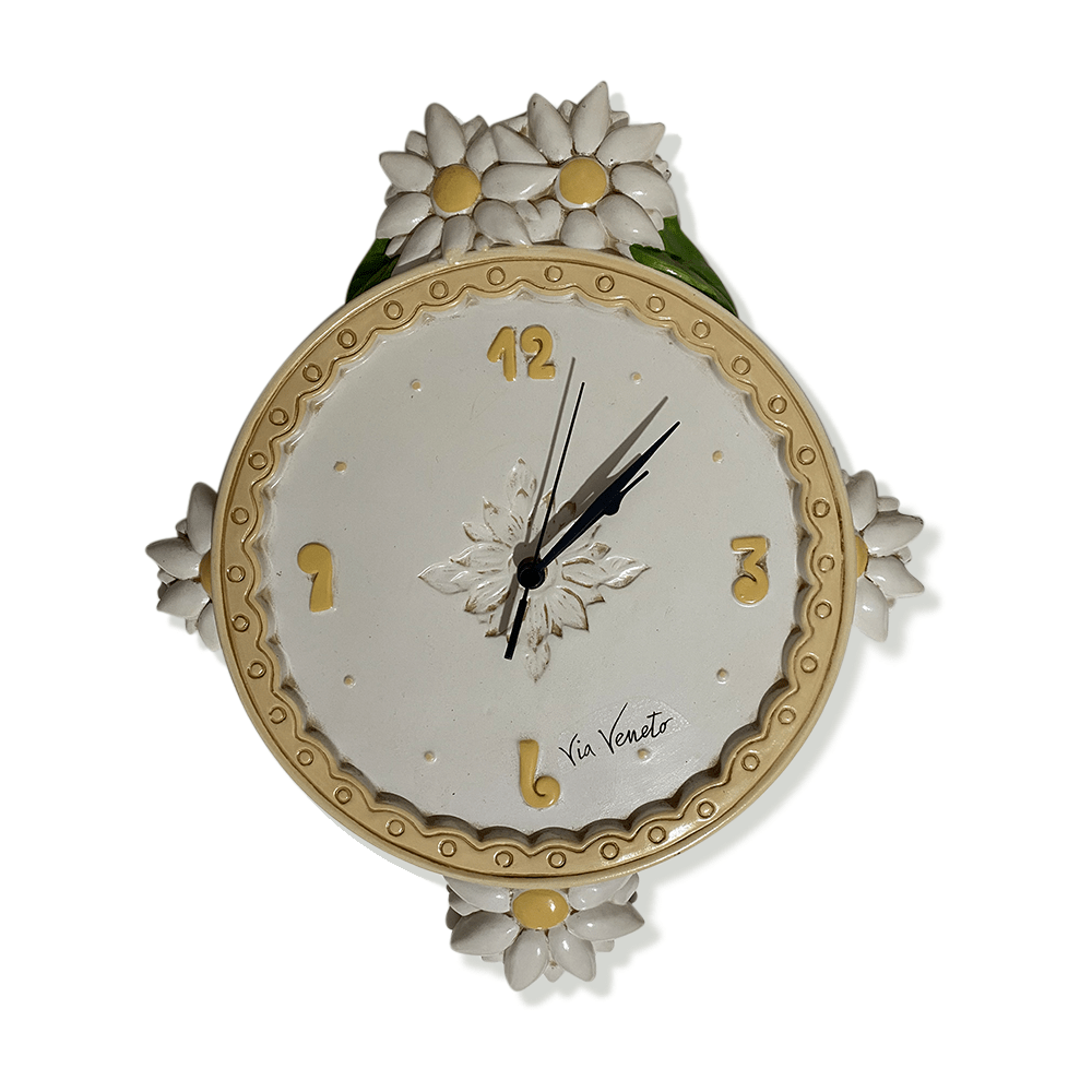 Via Veneto Orologio in ceramica