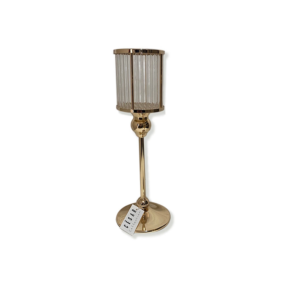 Cesar Collection candeliere metallo color oro