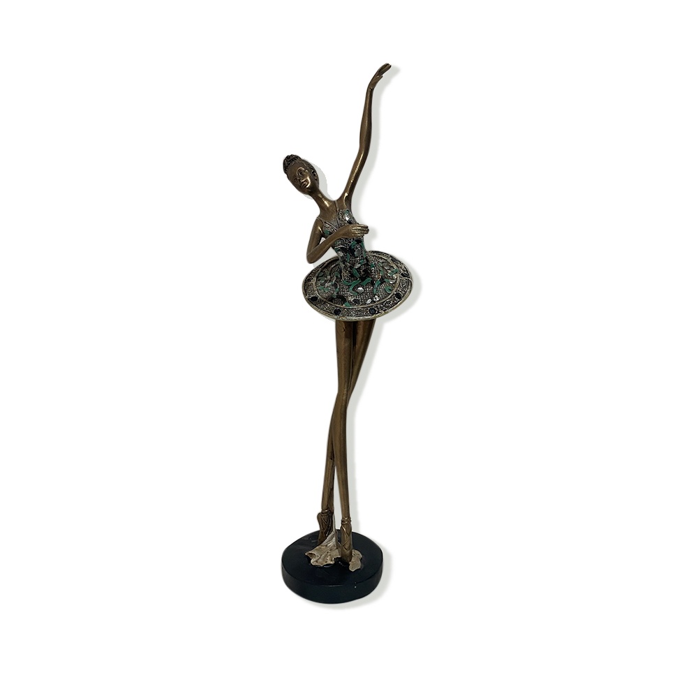 Camacho ballerina in resina bronzo