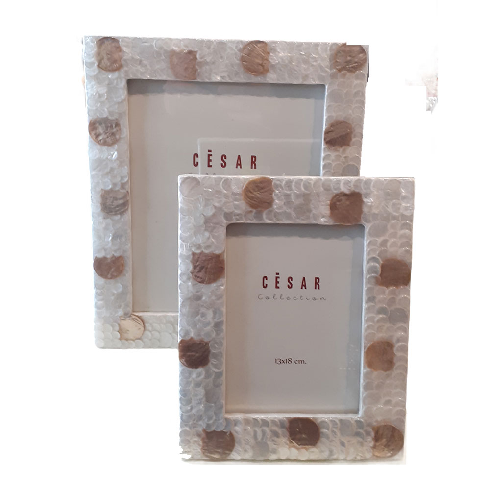 Cornice effetto madreperla 13x18