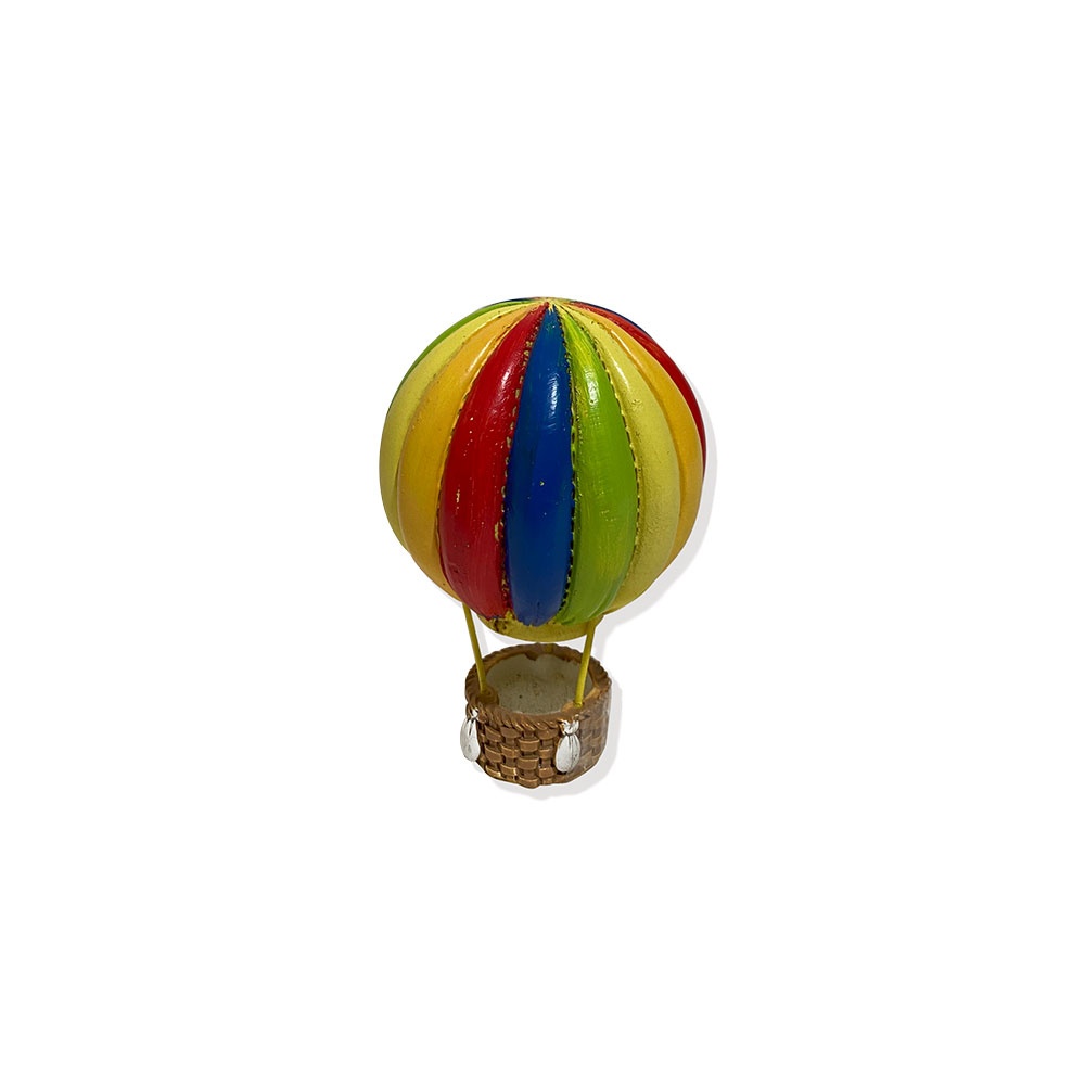 Cuore Matto mongolfiera led a fasce colorate